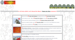 Desktop Screenshot of chinois.org
